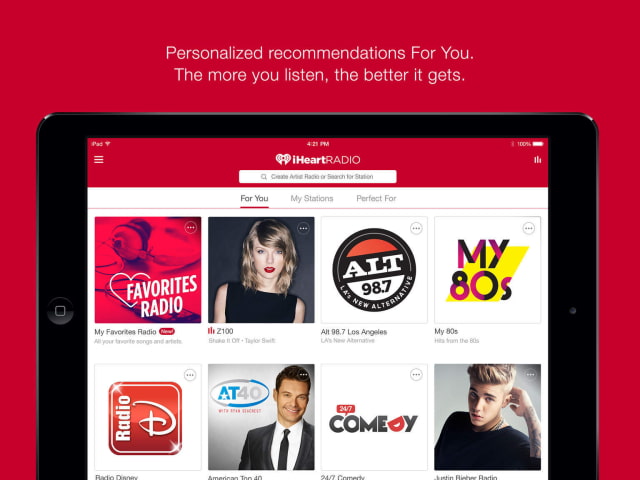 iHeartRadio Gets New Personalized &#039;Favorites Radio&#039; Station, Enhanced Artist Search
