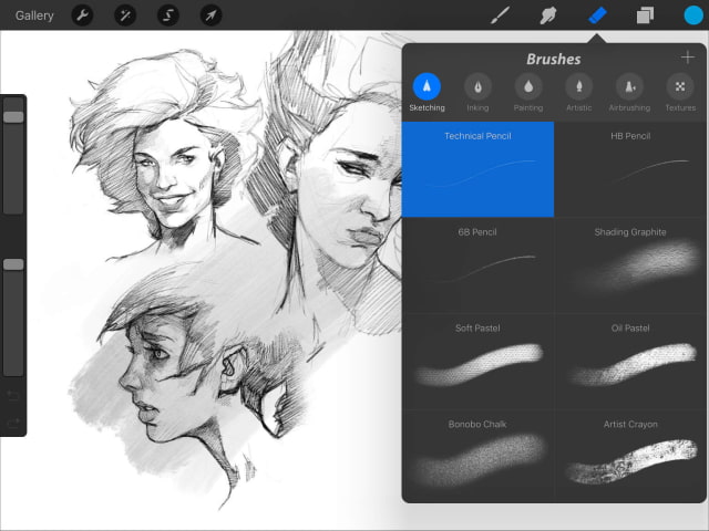 Procreate Gets Huge Update With iPad Pro and Apple Pencil Support, 16K by 4K Canvases, More