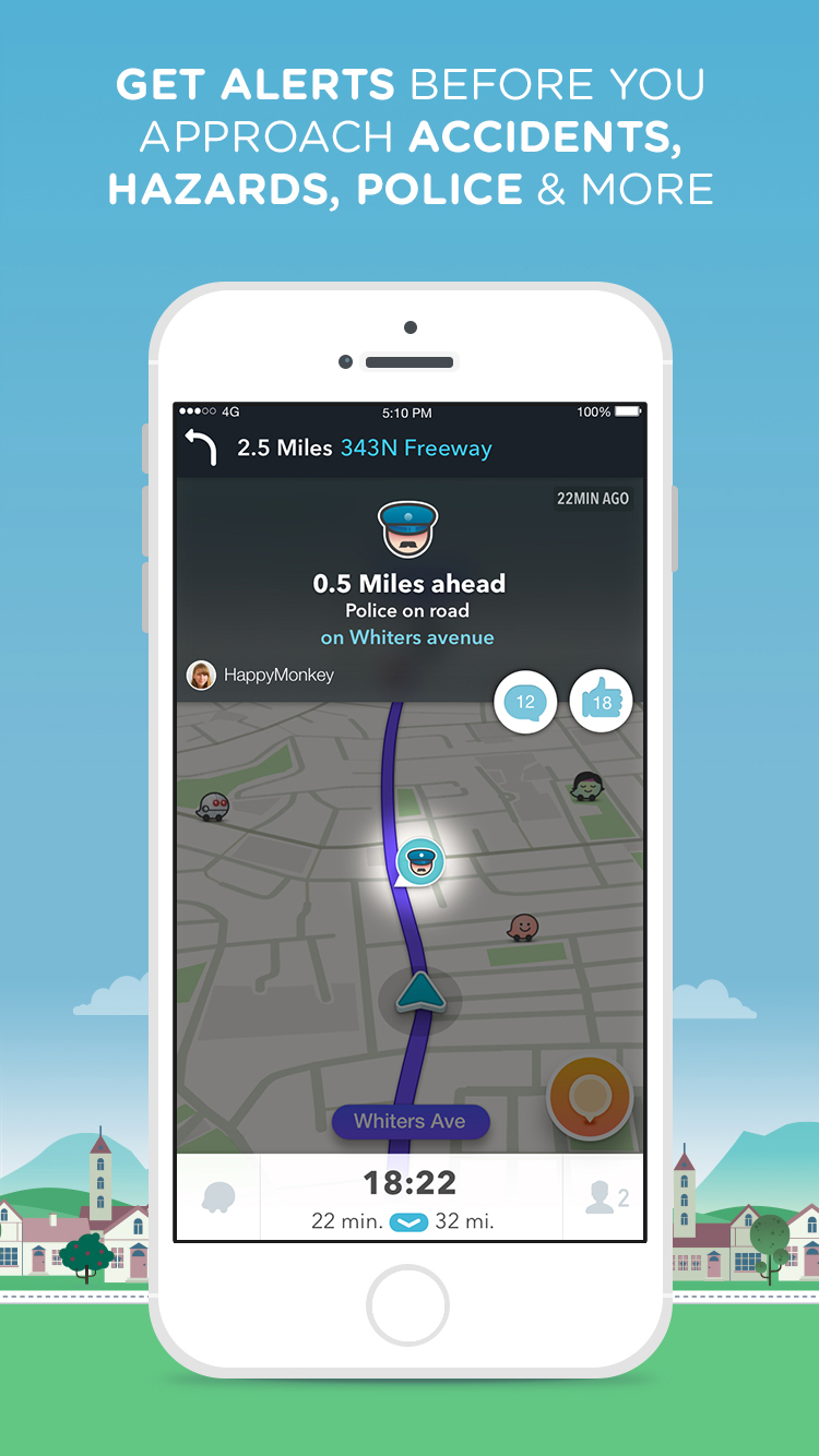 Waze App Gets Support for 3D Touch Quick Shortcuts