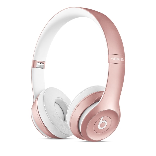 Apple Releases Beats Solo2 Wireless On-Ear and urBeats In-Ear Headphones in Rose Gold