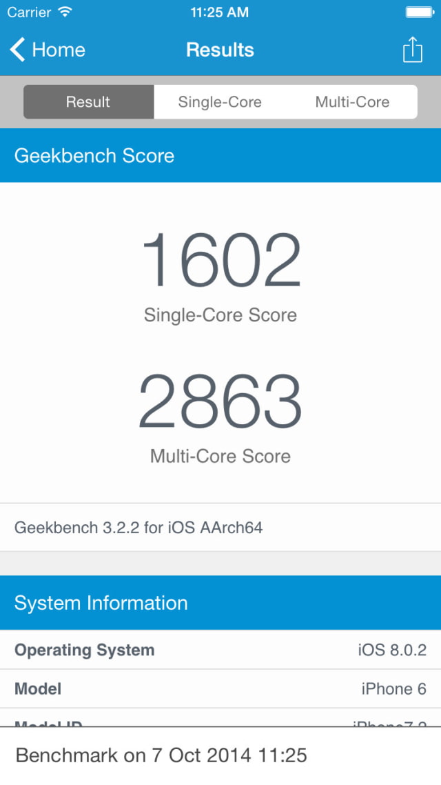 Geekbench 3 for iOS is Now Free [Download]