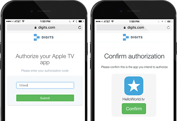 Twitter Introduces Digits for tvOS to Improve Login and Verification Experience
