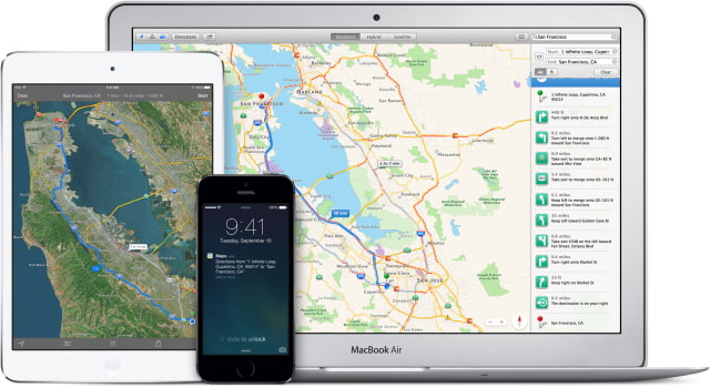 Apple Maps Now Used 3x as Often as Google Maps on iPhone and iPad