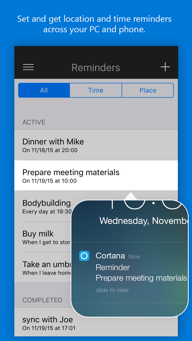 Microsoft Releases Its Cortana Personal Assistant for iPhone