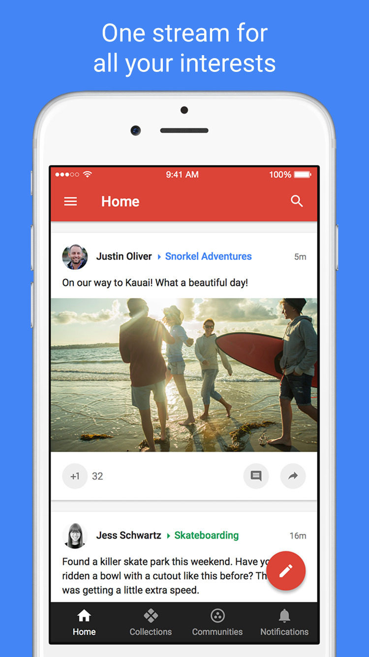 Google+ App Now Lets You Reply to Comments, Download Photos, View Follower Count, More