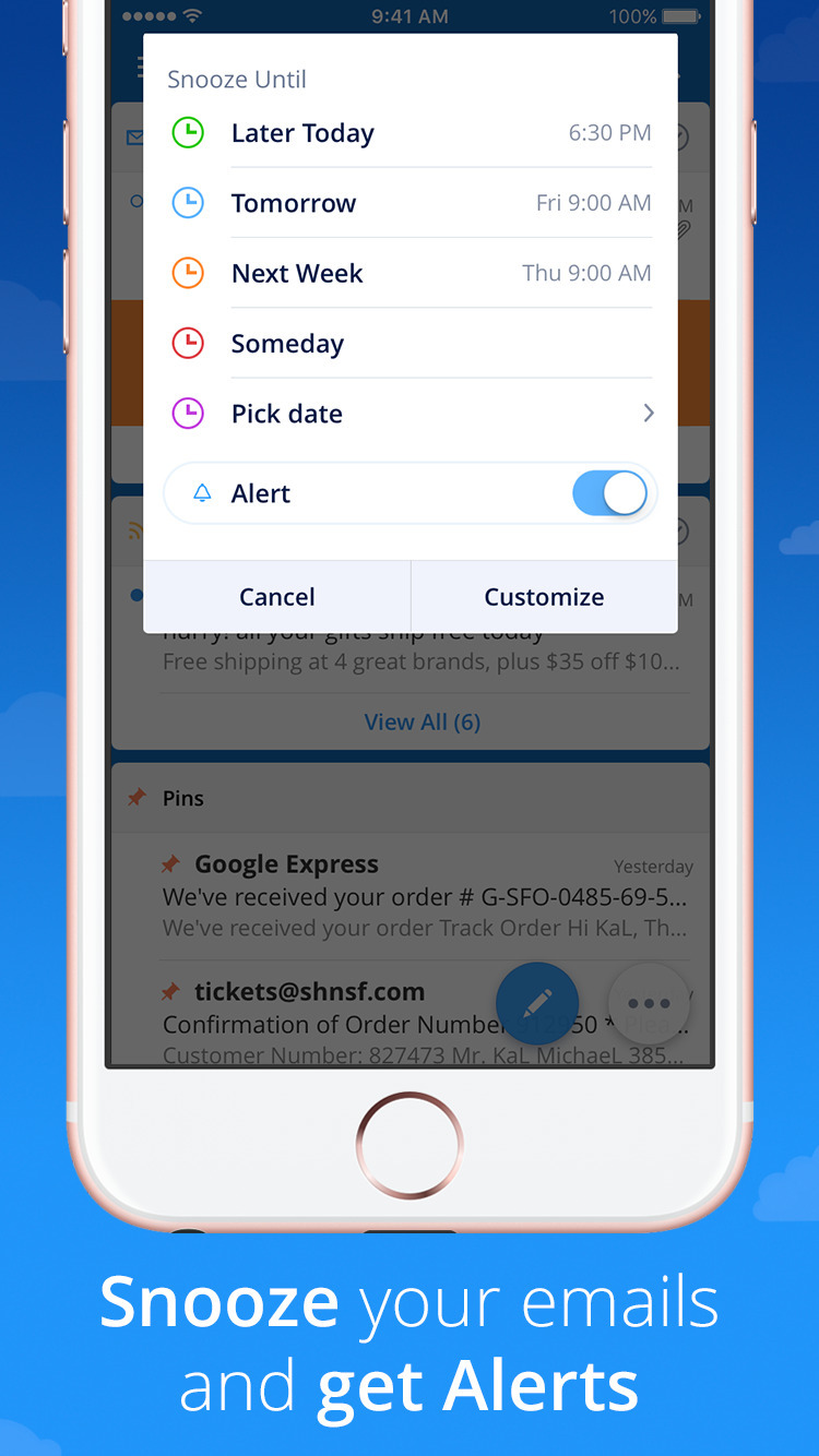 Spark Email App Gets Support for Default Signatures, Zoom, Custom Swipes, More