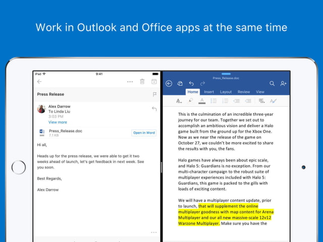 Microsoft Outlook for iOS Adds Skype Integration