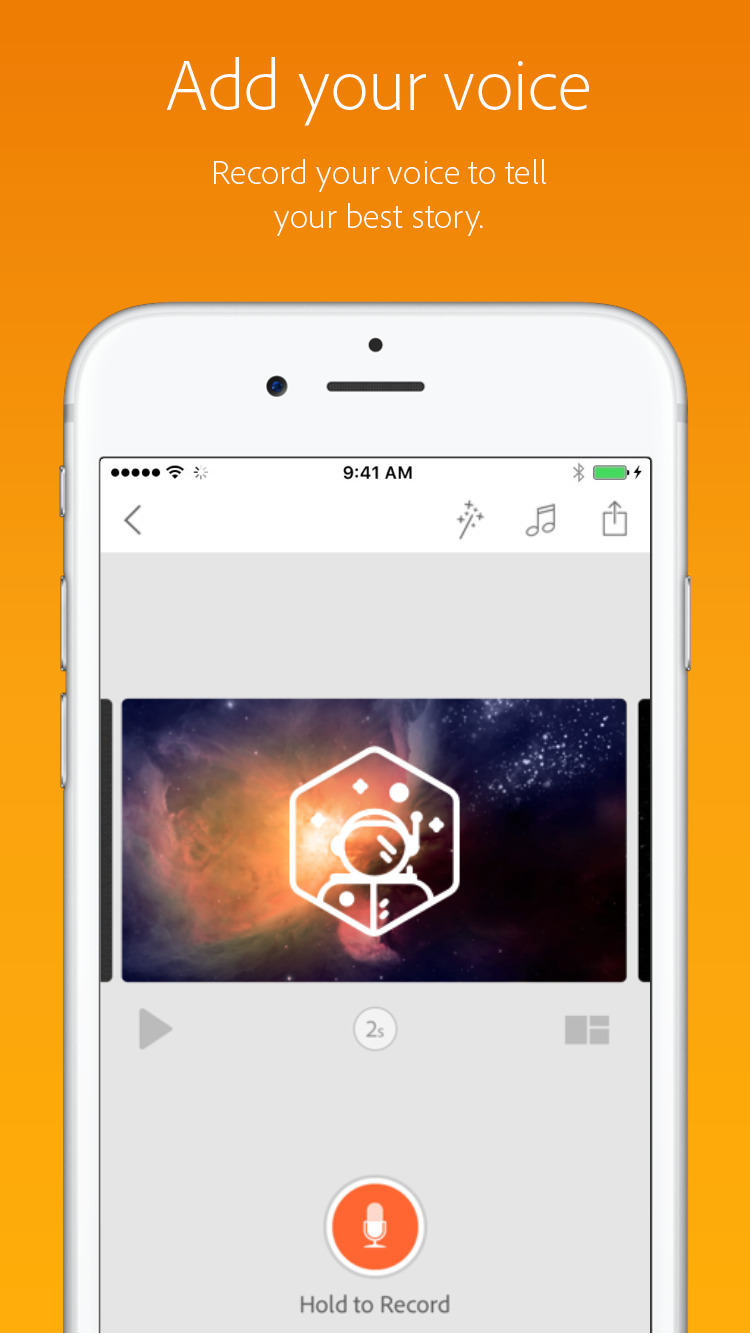 Adobe Voice App Launches for iPhone