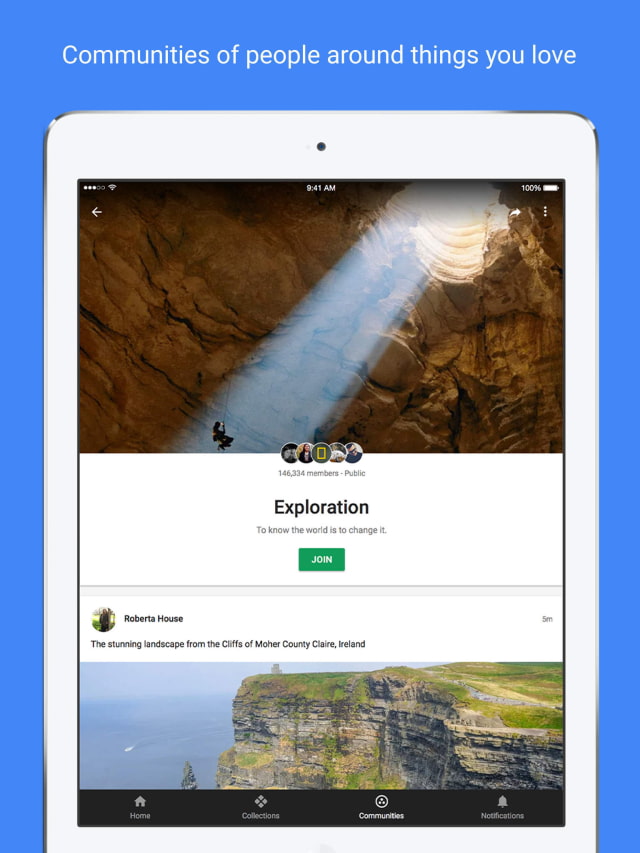 Google+ App Now Lets Your Sign In As Your Page, See Recent Posts From Your Circles, More