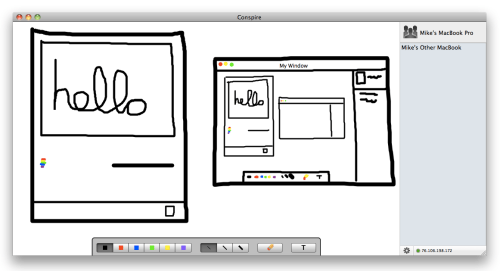 Virtual Whiteboard App for Mac