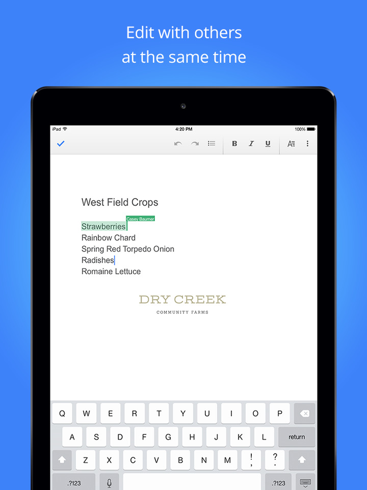 Google Docs App Gets Updated With iPad Pro Support, Word Count