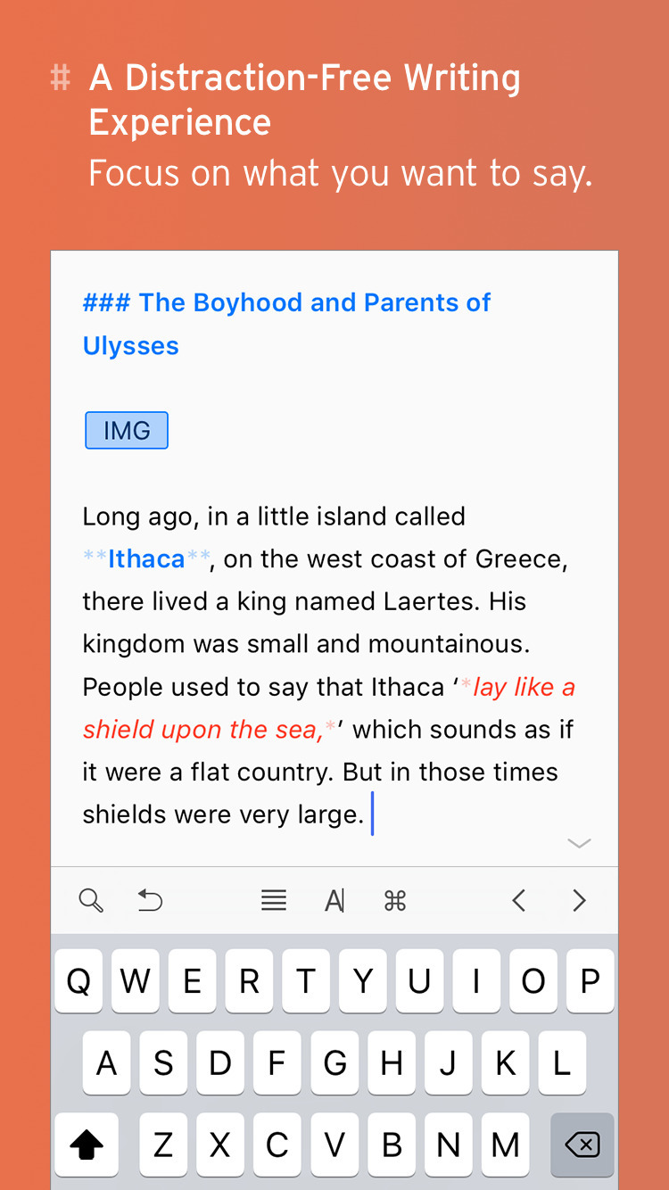 Ulysses Writing App is Now Available for iPhone and iPad Pro