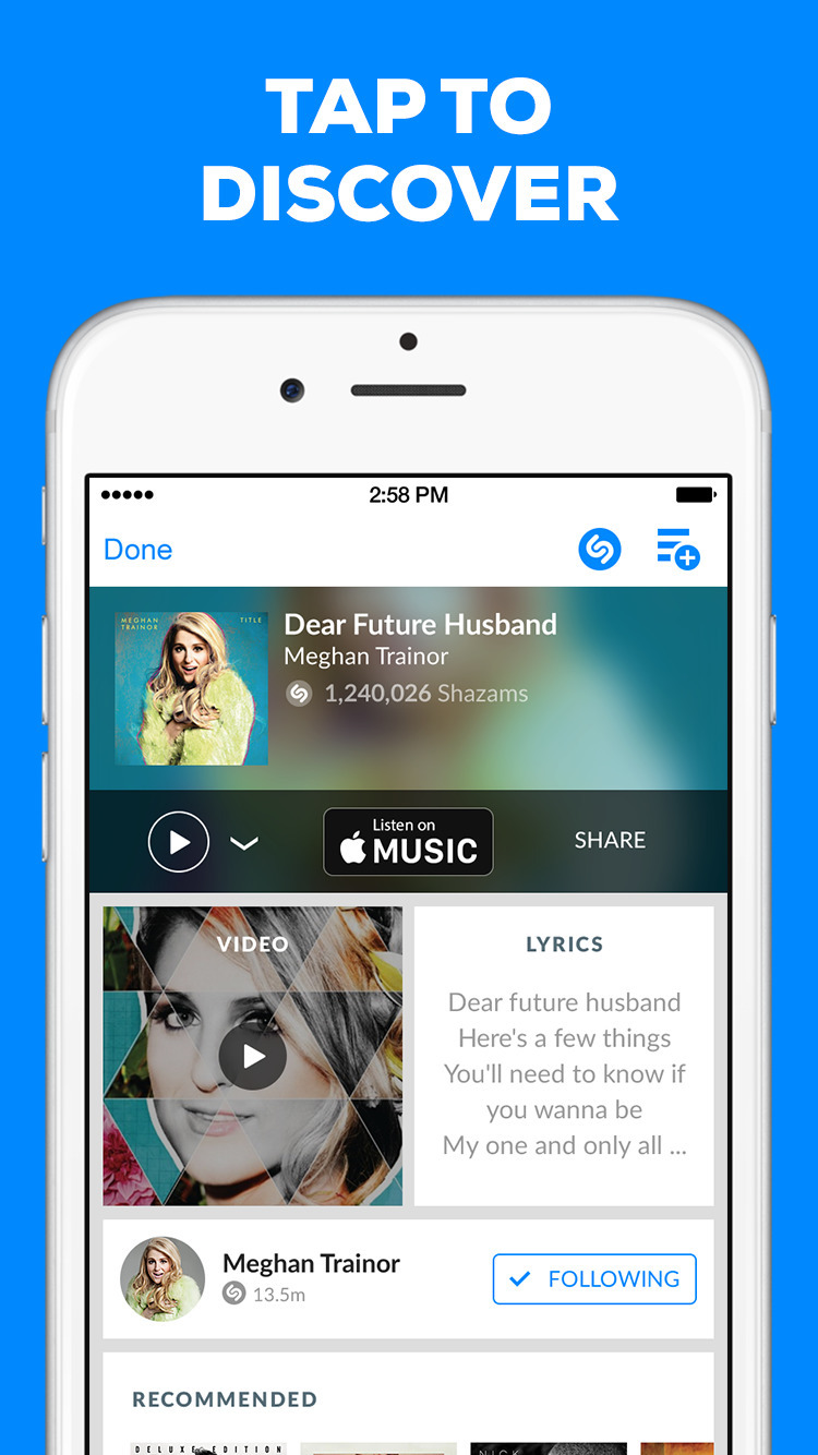Shazam Can Now Add Tracks to Your Apple Music Playlists