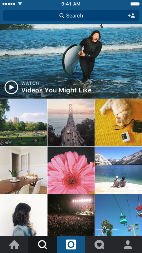 Instagram Rolls Out New Look for Explore Featuring Video Channels