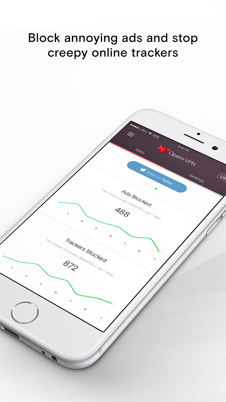 Opera Launches Free VPN for iOS