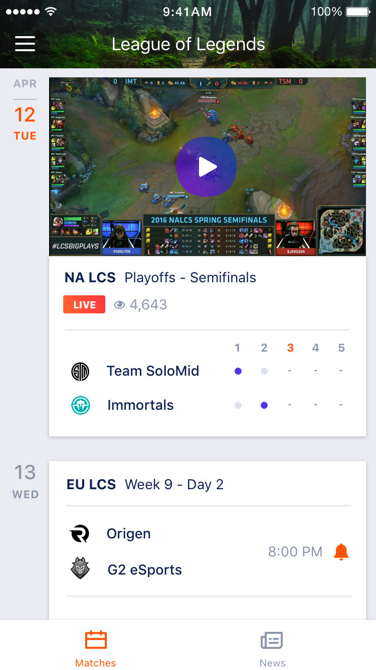 Yahoo Esports App Brings Competitive Video Game News to iPhone