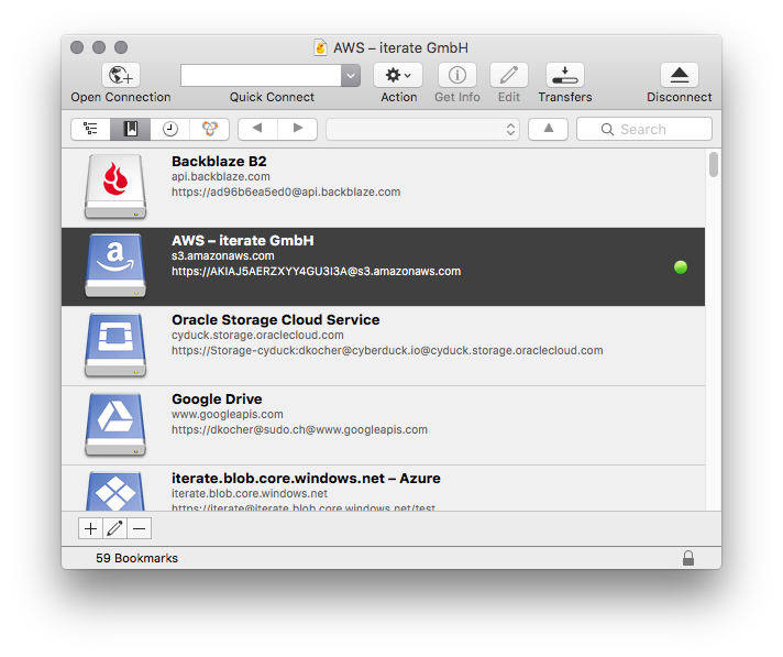 Cyberduck 5 Released for Mac and Windows With Support for Google Drive