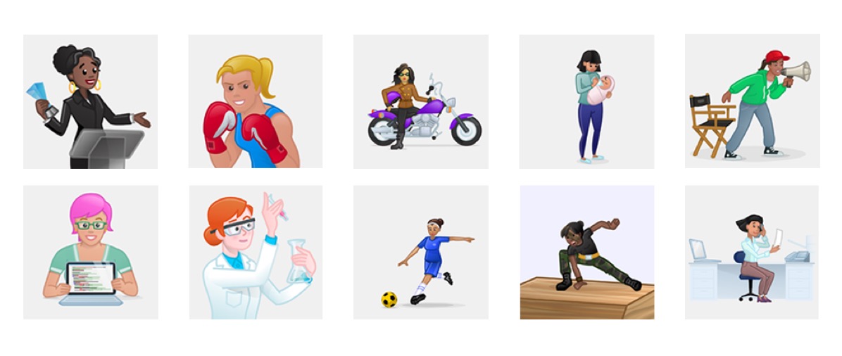 Skype Introduces Power Women Mojis and Emoticons