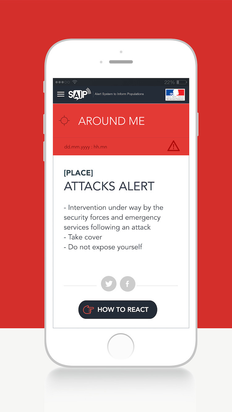 France Releases &#039;SAIP&#039; Terror Alert App Ahead of Euro 2016 [Download]