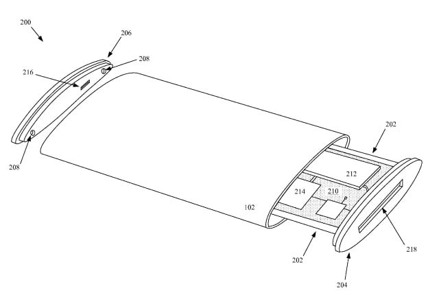 Apple Granted Patent for iPhone With Wrap Around Display [Images]