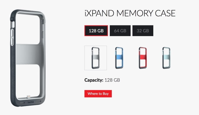 SanDisk iXpand Memory Case Gives Your iPhone Up to 128GB of Extra Storage [Video]