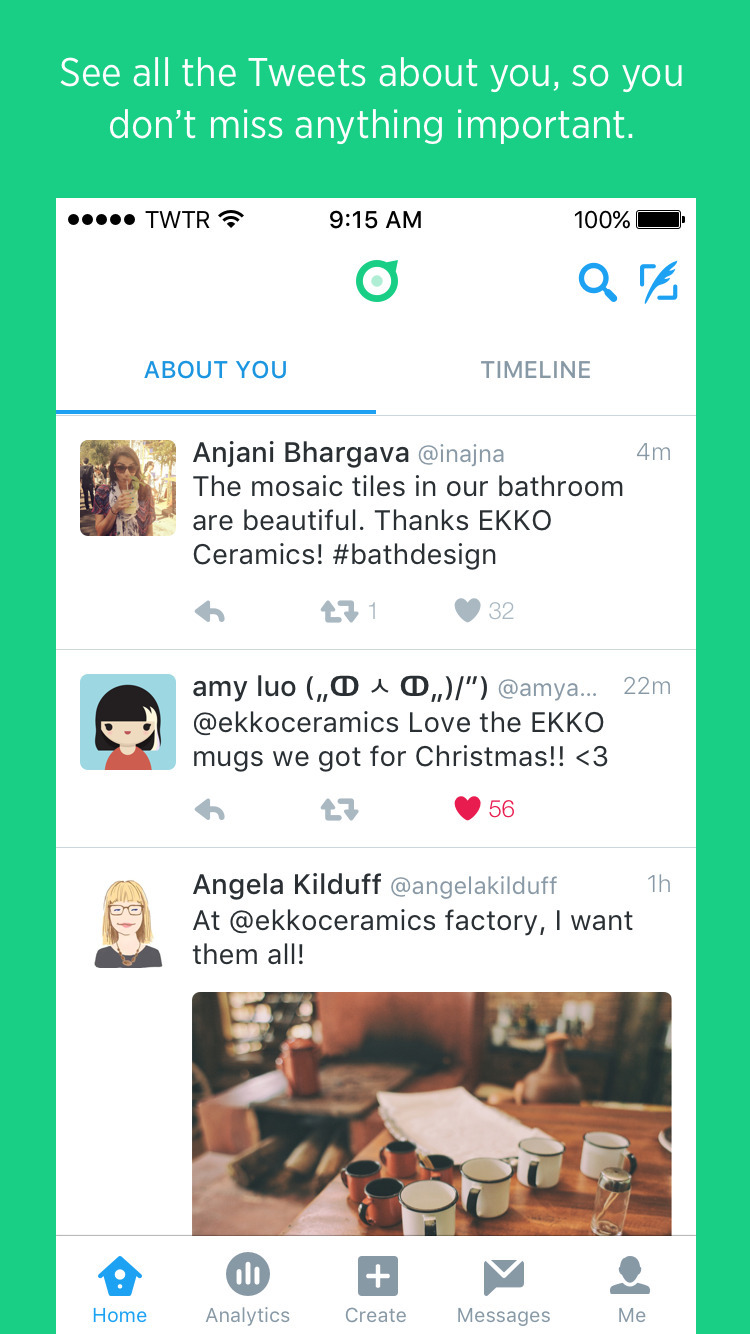 Twitter Releases New &#039;Dashboard&#039; App for iPhone [Download]