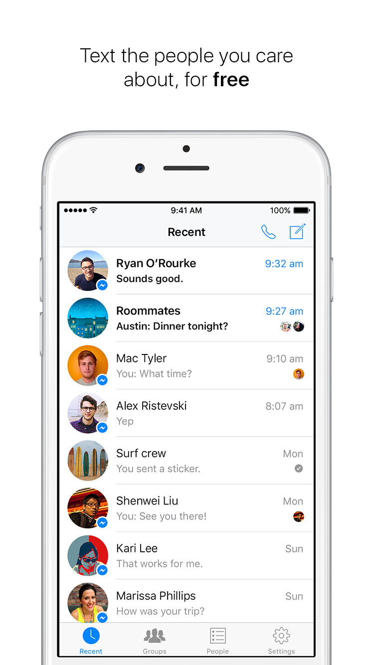 Facebook Updates Messenger With Improved Support for 3D Touch