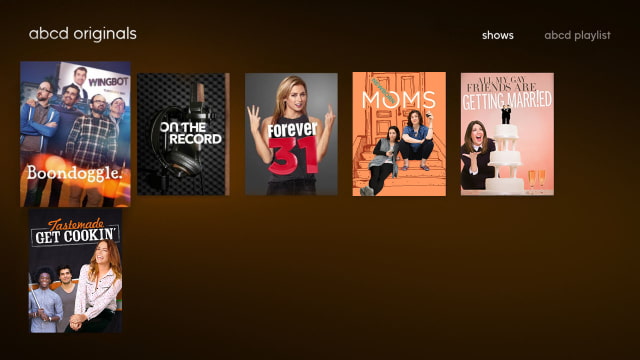 ABC Streaming App for iOS and tvOS Updated With New Modern Look