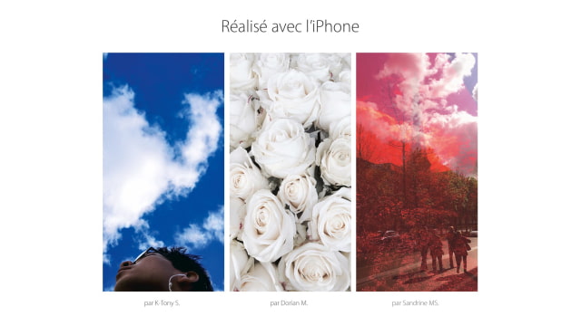 Apple Celebrates Bastille Day With &#039;Shot on iPhone&#039; Photos Arranged to Resemble France&#039;s Flag