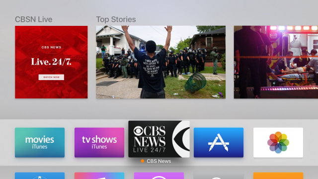 CBS News Launches Redesigned Apple TV App for tvOS