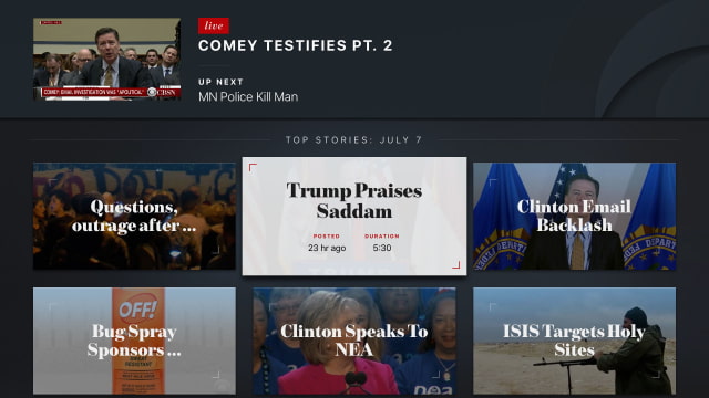 CBS News Launches Redesigned Apple TV App for tvOS