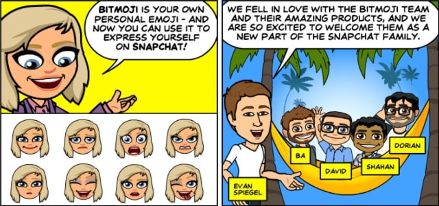 You Can Now Use Personalized Bitmoji on Snapchat [Video]