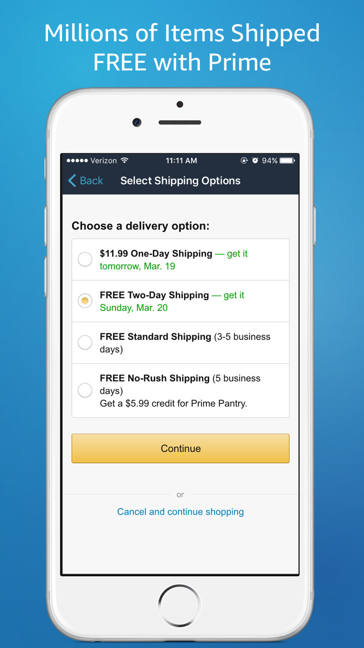 Amazon App Updated With New Menu Design, Other Improvements