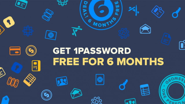 1Password Now Available as Subscription Service, Get 6 Months Free