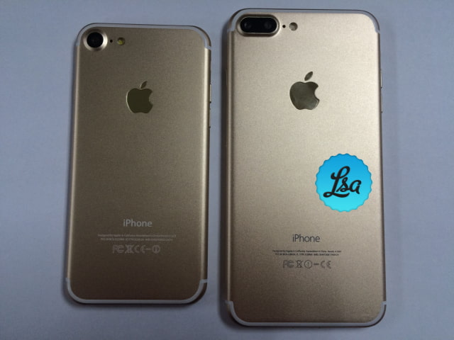 High Quality Photos of the &#039;iPhone 7&#039; and &#039;iPhone 7 Plus&#039; in Gold [Images]