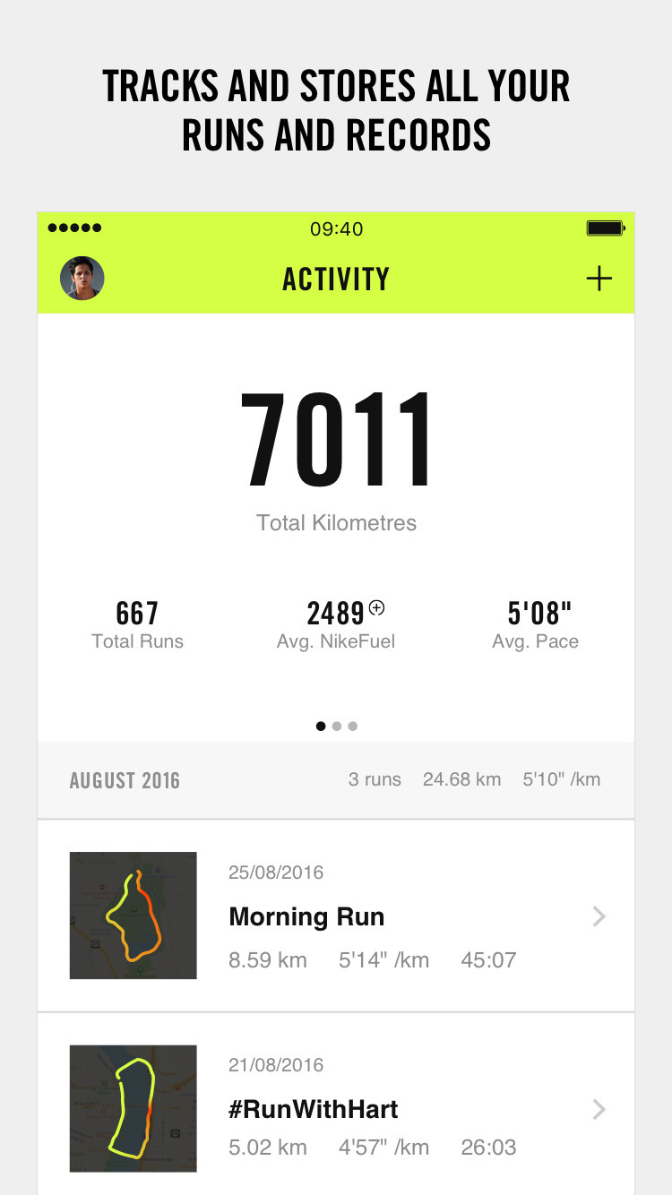 The Nike+ Running App Gets Complete Redesign, Now Called the Nike+ Run Club App