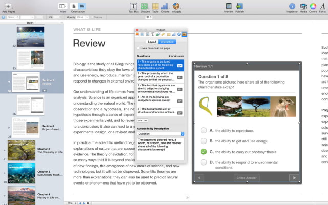 iBooks Author Gets New Templates, Improved Workflows, More
