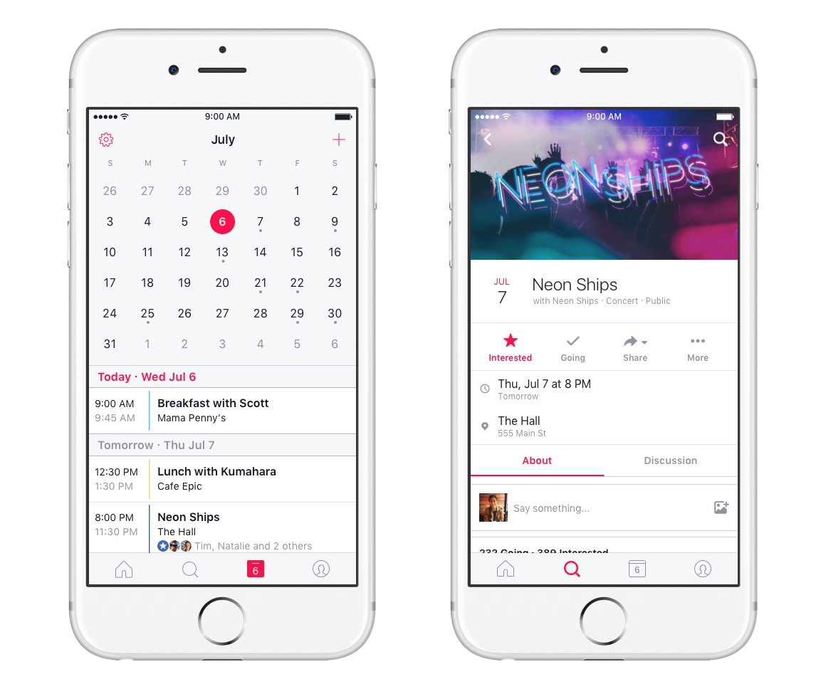 Facebook Releases New &#039;Events&#039; App for iPhone [Video]