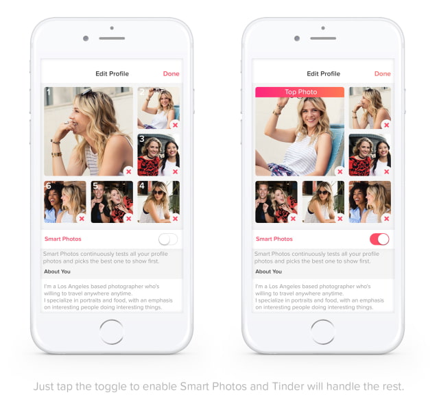 Tinder&#039;s New &#039;Smart Photos&#039; Feature Automatically Selects Your Best Profile Pic