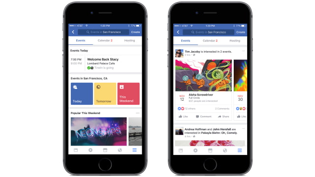 Facebook App Now Lets You Order Food, Get a Quote, Buy Tickets, More