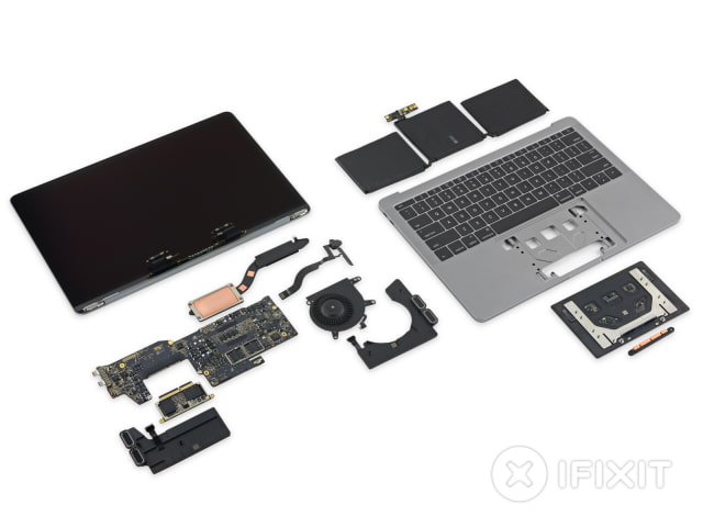 iFixit Tears Down the New Entry Level 13-inch Macbook Pro [Images]