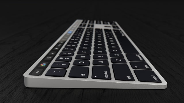 Beautiful Apple Touch Bar Keyboard Concept [Images]