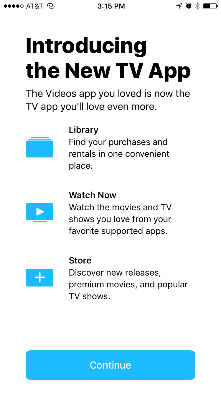 New TV App Arrives in iOS 10.2 Beta 2