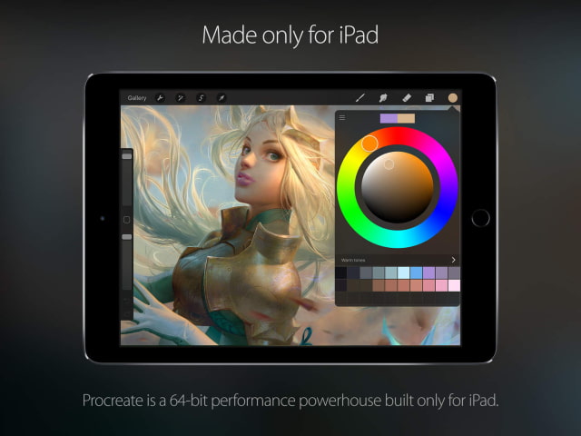 Procreate Gets Major Update Bringing Layer Groups, PSD Import, Live Broadcast, Much More