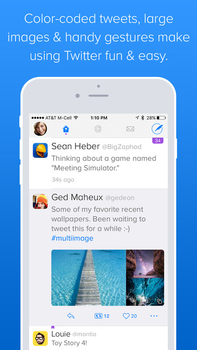 Twitterrific&#039;s New &#039;Center Stage&#039; Feature Lets You Easily Browse Tweets With Media