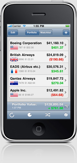 New iPhone App Targets Stock Traders