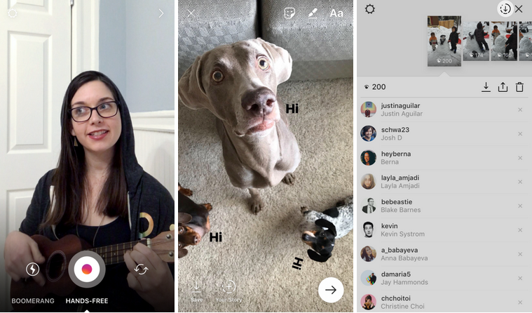 Instagram Announces New Features for Stories: Stickers, Hands-Free Video Mode, More