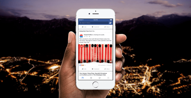 Facebook Announces Live Audio