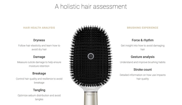 The World&#039;s First Smart Hairbrush [Video]
