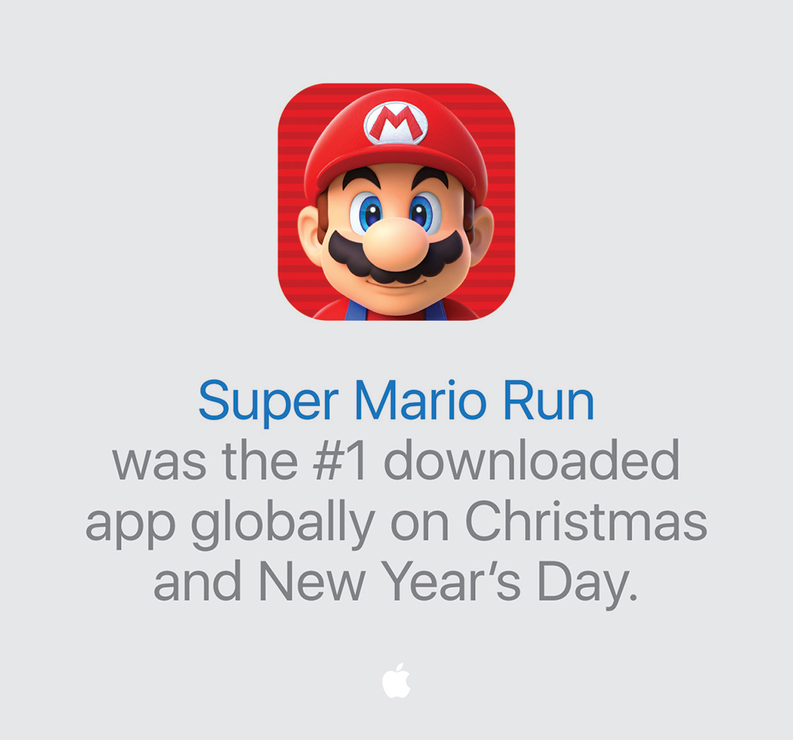 Apple Says New Year&#039;s Day Was the Biggest Day Ever on the App Store